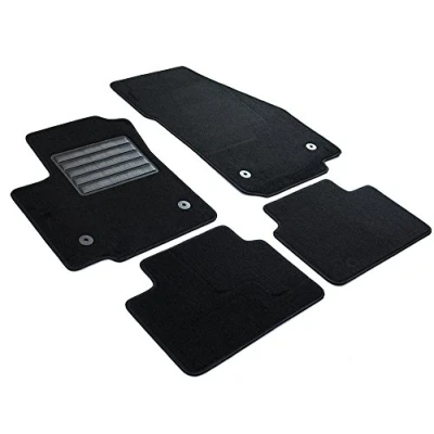 Abbildung von MDM SP 2570 Fußmatten Velours Autoteppich passend für Opel Meriva B 03.2010&gt;06.2017, black