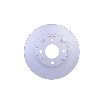 Abbildung von HELLA PRO 8DD 355 125 241 Bremsscheibe 257 17 04/06 100 innenbelüftet beschichtet ohne Radbefestigungsbolzen, Radnabe PEUGEOT: iOn Schrägheck