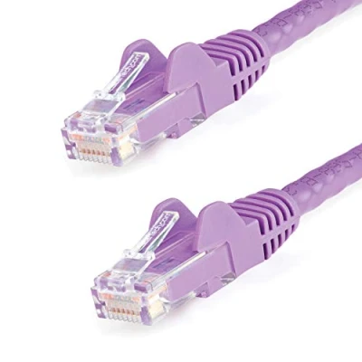 Abbildung von StarTech.com 7m Cat6 Snagless RJ45 Ethernet Netzwerkkabel, Lila, Cat 6 UTP Kabel