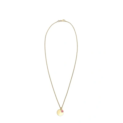 Abbildung von Elli Birthstone November Halskette, Damen, Größe: 45, Pink