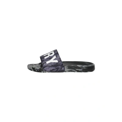 Abbildung von Superdry Herren CORE CAMO Pool Slide Oxford, Dunkelgrau Tiger Tarnmuster, 40 EU