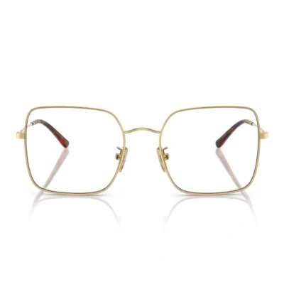 Abbildung von VOGUE EYEWEAR Damen VO4328D 280 Rahmen von BRILLEN Metall Gold Transparent Quadratisch Normal