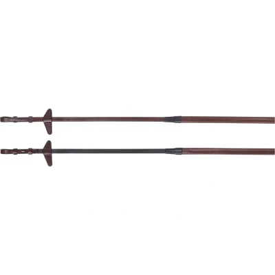 Abbildung von Equiline Zügel Gummi/Leder Braun One Size