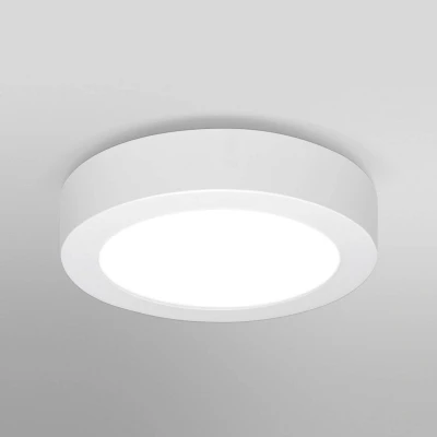 Abbildung von LEDVANCE LED SPOT SURFACE SMART+ Ø 20cm, Deckeneinbauspot für den Innenbereich, dimmbar, 12W, Farbtemperatur 3000 6500K, 900 Lumen, flaches modernes Design, inkl. Leuchtmittel, rund, weiß