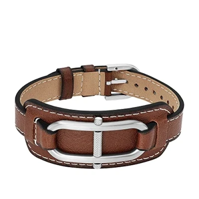 Abbildung von Fossil Heritage Armband silvercoloured, Herren, Größe: One Size, Silver coloured