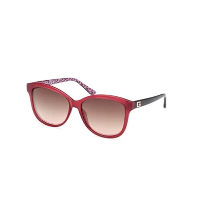 Abbildung von Guess Sonnenbrille, Damen, Größe: One Size, Borgogna marrone specchiato