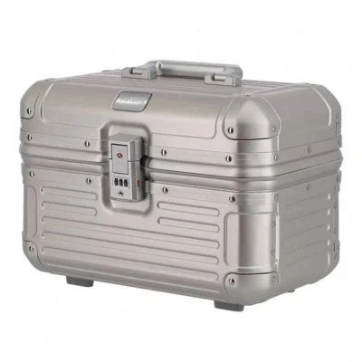 Abbildung von Travelite Next Beautycase 27 Silber Hartschale