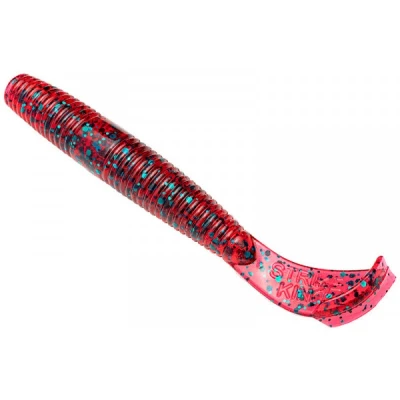 Abbildung von Strike King Rage Ned Cut R Worm Red Bug Softbait