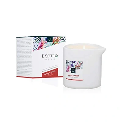 Abbildung von Exotiq Massagekerze Vanille Amber 60g