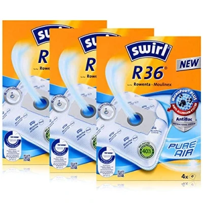 Abbildung von 3 x Swirl R 36 MP Plus AirSpace Staubsaugerbeutel Staubbeutel Microvlies