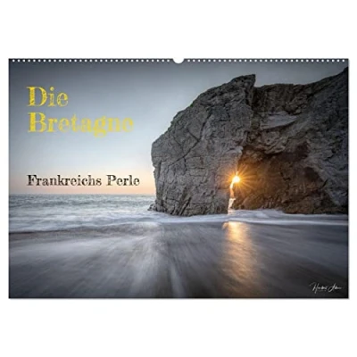 Abbildung von Die Bretagne Frankreichs Perle (Wandkalender 2025 DIN A2 quer), CALVENDO Monatskalender