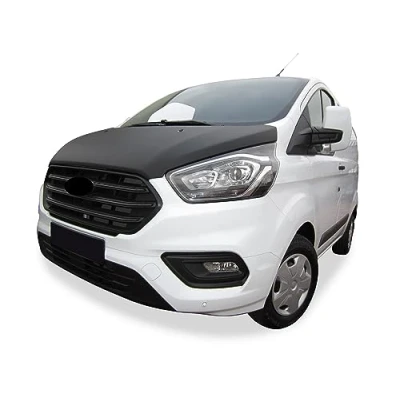 Abbildung von AB3 00386 AUTO Bra Vollbra Bonnet für die ganze Motorhaube kompatibel mit Ford Transit Custom TOURNEO Bj. 2018 2023 Haubenbra Steinschlagschutz Tuning