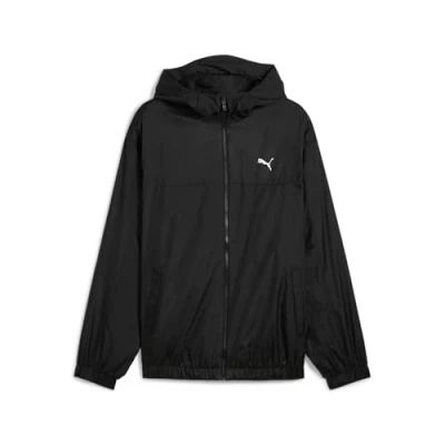 Abbildung von PUMA Unisex Relaxed Windbreaker Windjacken, Black,