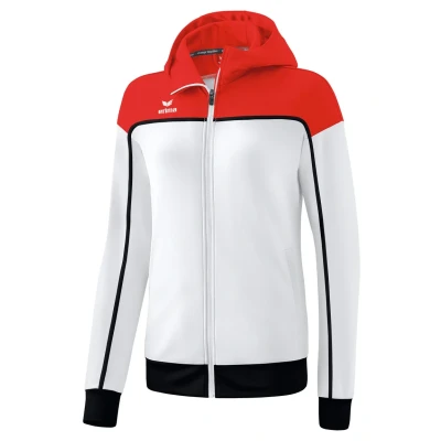 Abbildung von Erima Change Trainingsjacke, Damen, Größe: 42, Weiss rot schwarz
