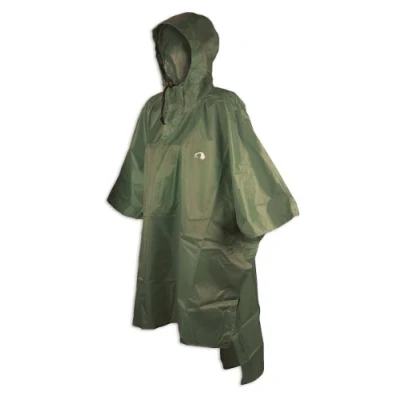 Abbildung von Tatonka Poncho 2 (M L) Wasserdichtes Regencape mit Kapuze und Schnürzug Inklusive Beutel Größe M L (cub)