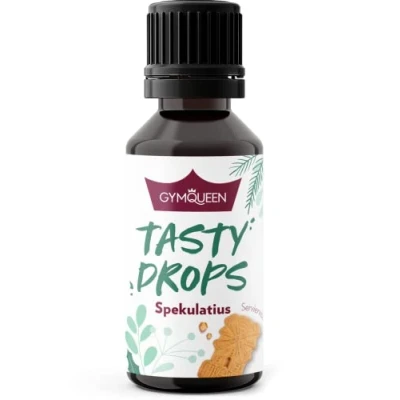 Abbildung von GymQueen Tasty Drops, Spekulatius, Flavour Drops ohne Kalorien, 30ml