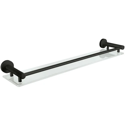 Abbildung von Kleine Wolke Duschablage &quot;Apollo Nero&quot;, Aluminium