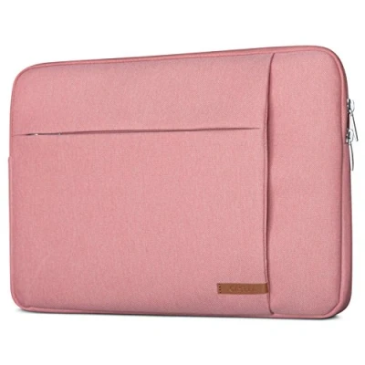 Abbildung von Laptophülle 13 13.3 Zoll Pink CASEZA London Laptop Sleeve Laptoptasche Hülle für ASUS Acer Surface Book Samsung Dell Toshiba UVM. Notebook Tasche Wasserfest mit 2 Seitentaschen