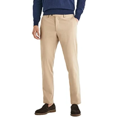 Abbildung von HACKETT LONDON Herren Sanderson Chino Hose, Brown (Oatmeal), 37W/28L