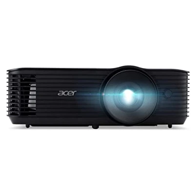 Abbildung von Acer X1128H DLP Beamer (SVGA (800 x 600 Pixel) 4.800 ANSI Lumen, 20.000:1 Kontrast, 3D, Keystone, 1x 3 Watt Lautsprecher,) schwarz, Home Cinema/Business
