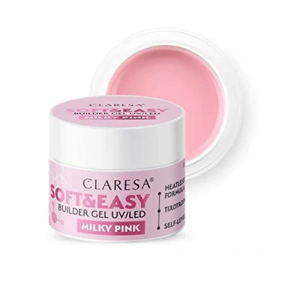 Abbildung von Claresa Baugel Soft&amp;Easy Gel milchig rosa 90g