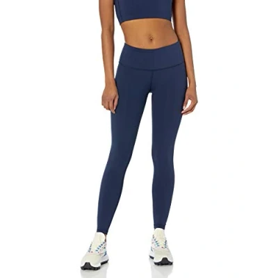 Abbildung von Amazon Essentials Damen Active Sculpt Workout Athleisure Leggings mit mittelhohem Bund in voller Länge (in Übergröße erhältlich), Marineblau, XL