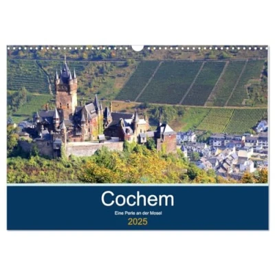 Abbildung von Cochem Eine Perle an der Mosel (Wandkalender 2025 DIN A3 quer), CALVENDO Monatskalender