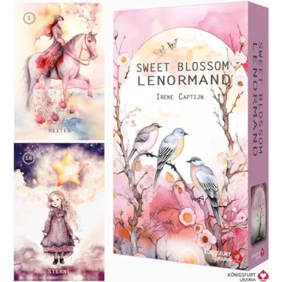 Abbildung von Sweet Blossom Lenormand (Lenormandkarten auf Deutsch)