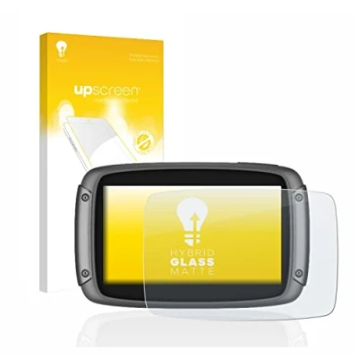 Abbildung von upscreen Entspiegelungs Schutzglas für TomTom Rider 500/550 Schutzfolie Matt, Glas Folie [mattierend, 9H Panzerschutz, Anti Fingerprint]