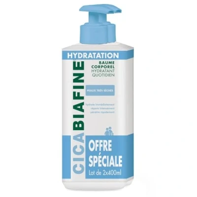 Abbildung von CicaBiafine Feuchtigkeitsbalsam gegen Austrocknen, 2 x 400 ml