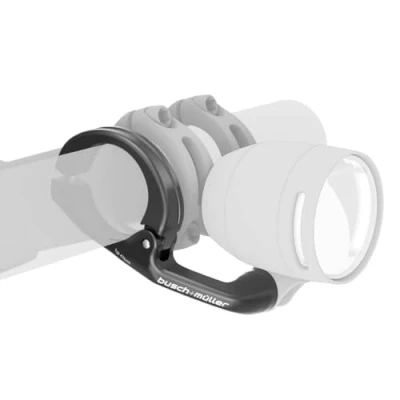 Abbildung von Busch &amp; Müller Einarmiger Aluminium Lenkerhalter 31,8 mm und 25,4 schwarz