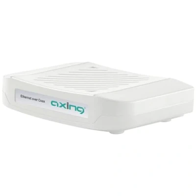 Abbildung von Axing EOC 2 32 Ethernet Over Coax Modem Adapter Netzwerk über Koaxialkabel WLAN WIFI 1800 Mbps 5 204 MHz