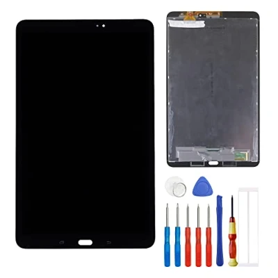 Abbildung von E YIIVIIL Neuer LCD Display kompatibel mit Samsung Galaxy Tab A 10.1 2016 SM T580 T585 T587 Touchscreen Bildschirm Digitizer Assembly Schwarz Glas +Tools