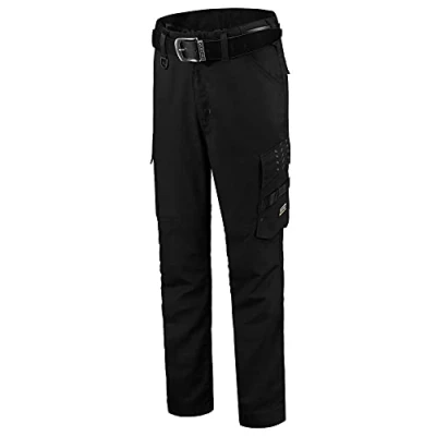 Abbildung von Tricorp 502023 Workwear Twill Arbeitshose, 65% Polyester/35% Baumwolle, 245g/m², Schwarz, Größe 52