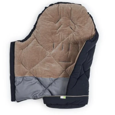 Abbildung von Liebes von priebes JENS Universal Winter Fußsack für Kinderwagen &amp; Buggy/Länge 100 cm/komplett abnehmbares Fußteil/Mumienform/atmungsaktiv