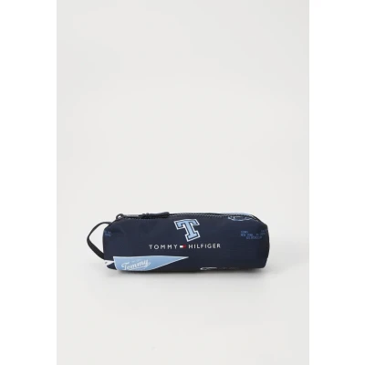 Abbildung von Tommy Hilfiger Essential Printed Pencil CASE Unisex Sonstige Accessoires für Kinder, Größe: One Size, Space blue