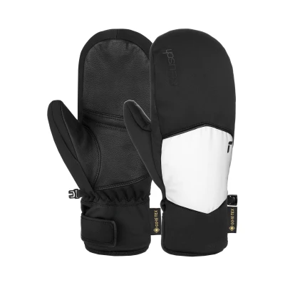 Abbildung von Reusch Amira Gore TEX Mitten warme, wasserdichte, Winddichte und atmungsaktive Fäustlinge Fausthandschuhe Winterhandschuhe Schneehandschuhe Skihandschuhe für Damen