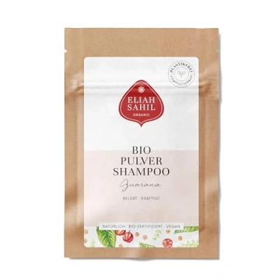 Abbildung von ELIAH SAHIL Bio GUARANA stimulierendes Shampoo Pulver, energetisierende Nopoo Wäsche 10g