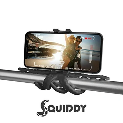 Abbildung von Celly Squiddy Flexible Holder Schwarz Silikon