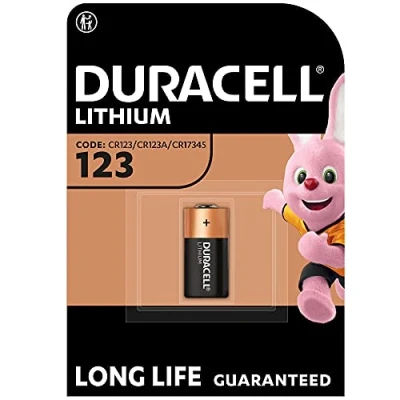 Abbildung von Duracell Lithium Batterie CR123/CR123A/CR17345, 1er Pack