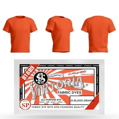 Abbildung von HOPS VIKTORIA Textilfarbe waschmaschinenfest (59 FARBEN) stofffarbe, färbemittel textilien, stofffarben waschfest, textil farbe, kleidung färben
