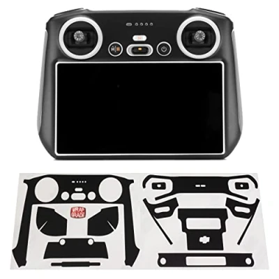 Abbildung von WRAPGRADE Skin Kompatibel mit DJI RC (Stealth Black)