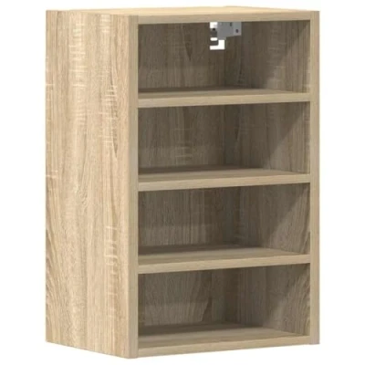 Abbildung von vidaXL Hängeschrank Sonoma Eiche 40x29,5x60 cm Holzwerkstoff, Küchenschrank, Schrank, Wandschränke, Aufbewahrungsschrank, Wandschrank