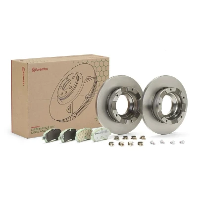 Abbildung von BREMBO KT 10 060 Bremsscheiben und beläge FORD: Tourneo Custom V362 Bus, Transit Mk7 Kastenwagen
