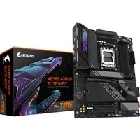 Abbildung von GIGABYTE X870E AORUS Elite WIFI7 Mainboard Unterstützt AMD Ryzen 9000 CPUs, 16+2+2 Phasen Digital VRM, bis zu 8000MHz DDR5 (OC), 4xPCIe 5.0 + 4xM.2, Wi Fi 7, 2.5GbE LAN, USB 3.2 Gen 2x2