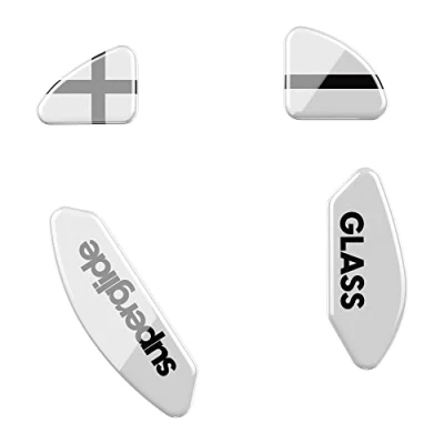 Abbildung von Pulsar Gaming Gears Superglide schnellste und geschmeidigste Mausfüße/Skates aus ultrastarkem, makellosem Glas, superschnelle, glatte langlebige Sohle für Xtrfy M4 Wireless