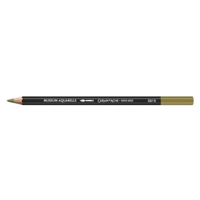 Abbildung von Caran d&#039;Ache Museum Aquarelle Bleistift 3510.039/ Nr 039 OLIVE BROWN/OLIVBRAUN FSC (1 Stück/ (Pack of 1)