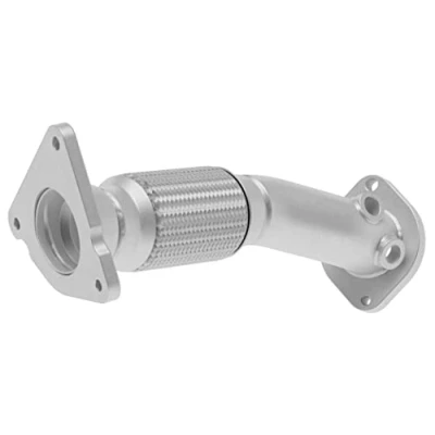 Abbildung von HELLA 8LA 366 001 171 Abgasrohr vorne mit Anbauteilen RENAULT: MEGANE 2 Coupe Cabriolet