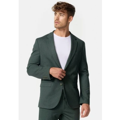 Abbildung von Jeff Anzugsakko, Herren, Größe: 52, Green herringbone
