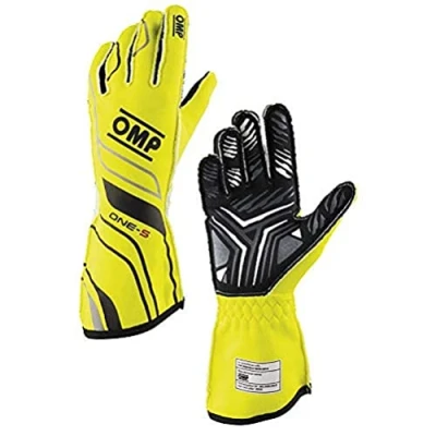 Abbildung von OMP ONE S GELBE FLU HANDSCHUHE GRÖSSE XXL FIA 8556 2018